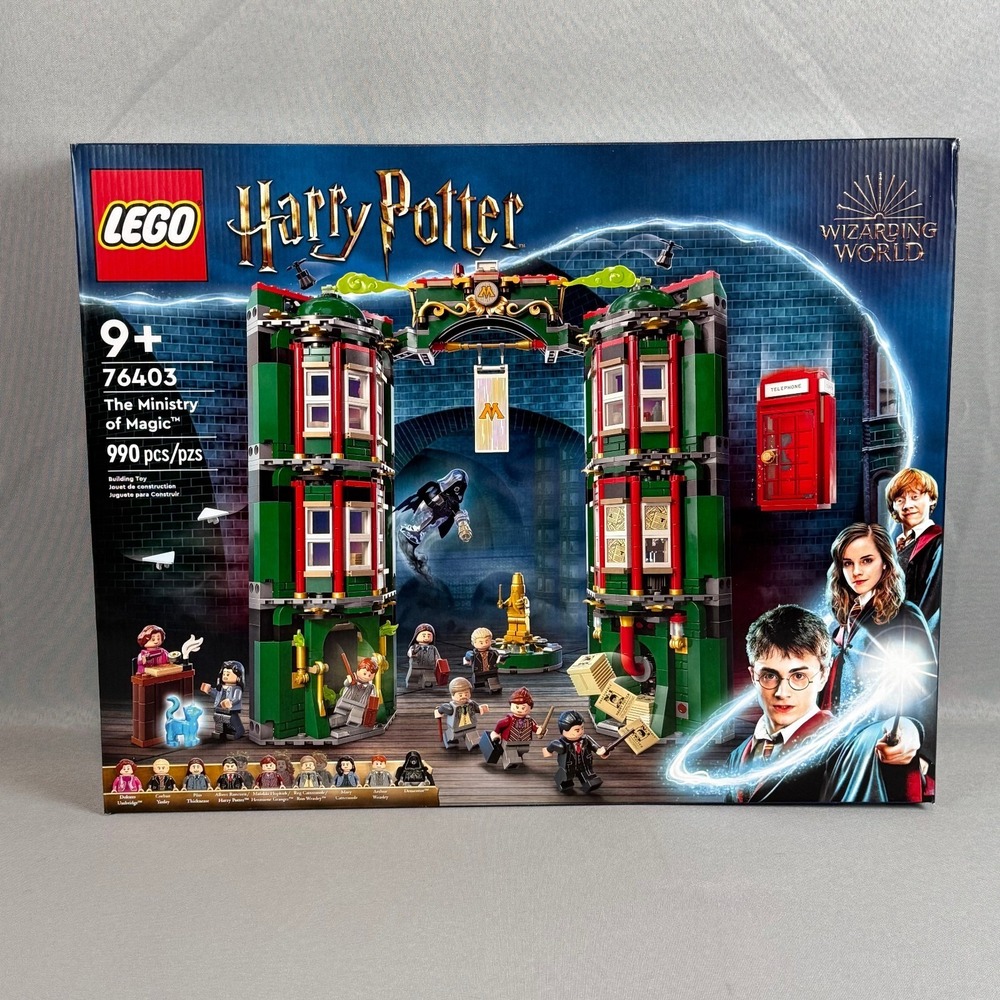 Lego #76403 The Ministry of Magic Harry Potter Retired Brand New Factory Sealed